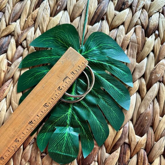 BOGO FREE GOLDEN HOOP EARRINGS - Picture 4 of 8